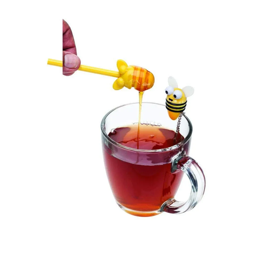 Joie Bee Tea Infuser with Honey Dipper