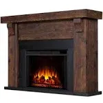 Real Flame Gunnison Grand Electric Fireplace Chestnut Barnwood