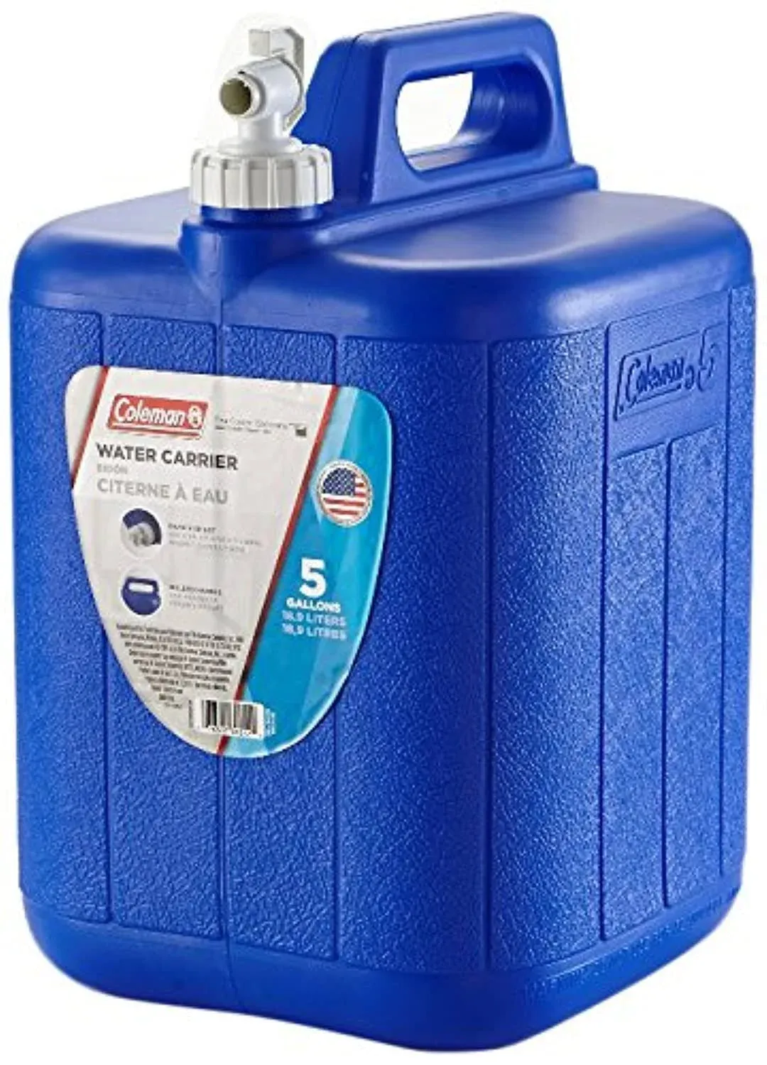 Coleman 5620B718G Water Carrier (5-Gallon, Blue)