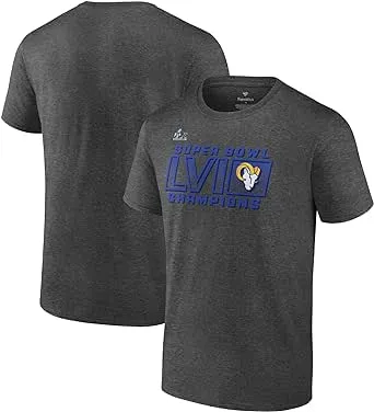 Fanatics Men's Heathered NFL Super Bowl LVI Champions Fumble T-Shirt