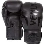 Venum Elite Boxing Gloves - Black 10 oz