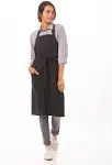 Chef Works Steel Grey Rockford Bib Apron