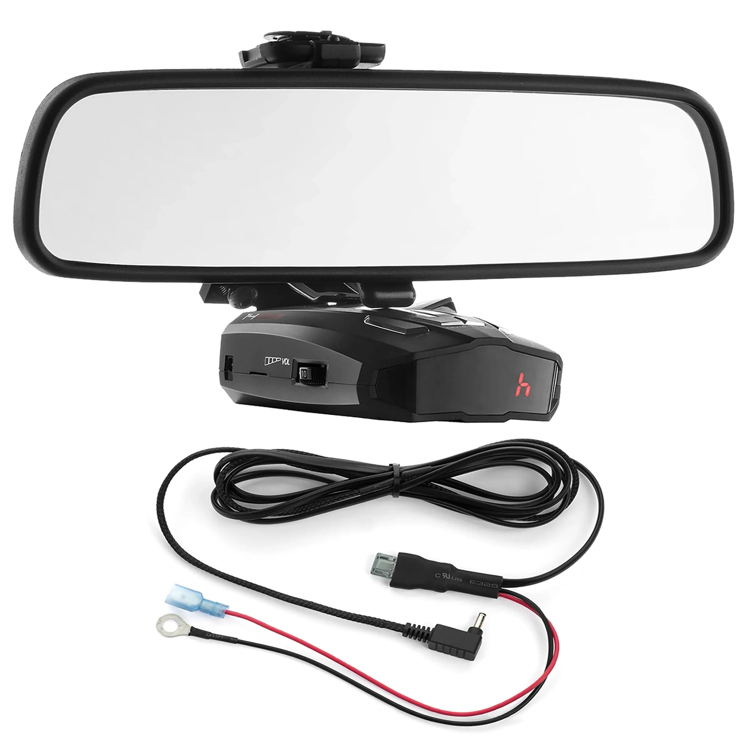 Radar Mount Mirror Mount + Direct Wire for Cobra Radar Detectors - Rad 480i 380 450 350 XRS (3001203)