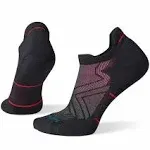 Smartwool Women's Run Targeted Cushion Low Ankle Socks Black / XL