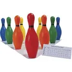 Champion Sports Bowling Pin Set Multi Color