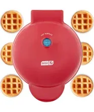 Dash Express Waffle Bite Maker - Red