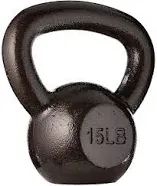 Amazon Basics Cast Iron Kettlebell