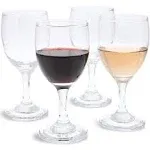 Juvale Set of 4 Stemmed Wine Glasses