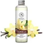 Vanilla Diffuser Refill w/Natural Essential Vanilla Oil 6.8 Fl Oz - Intensive -