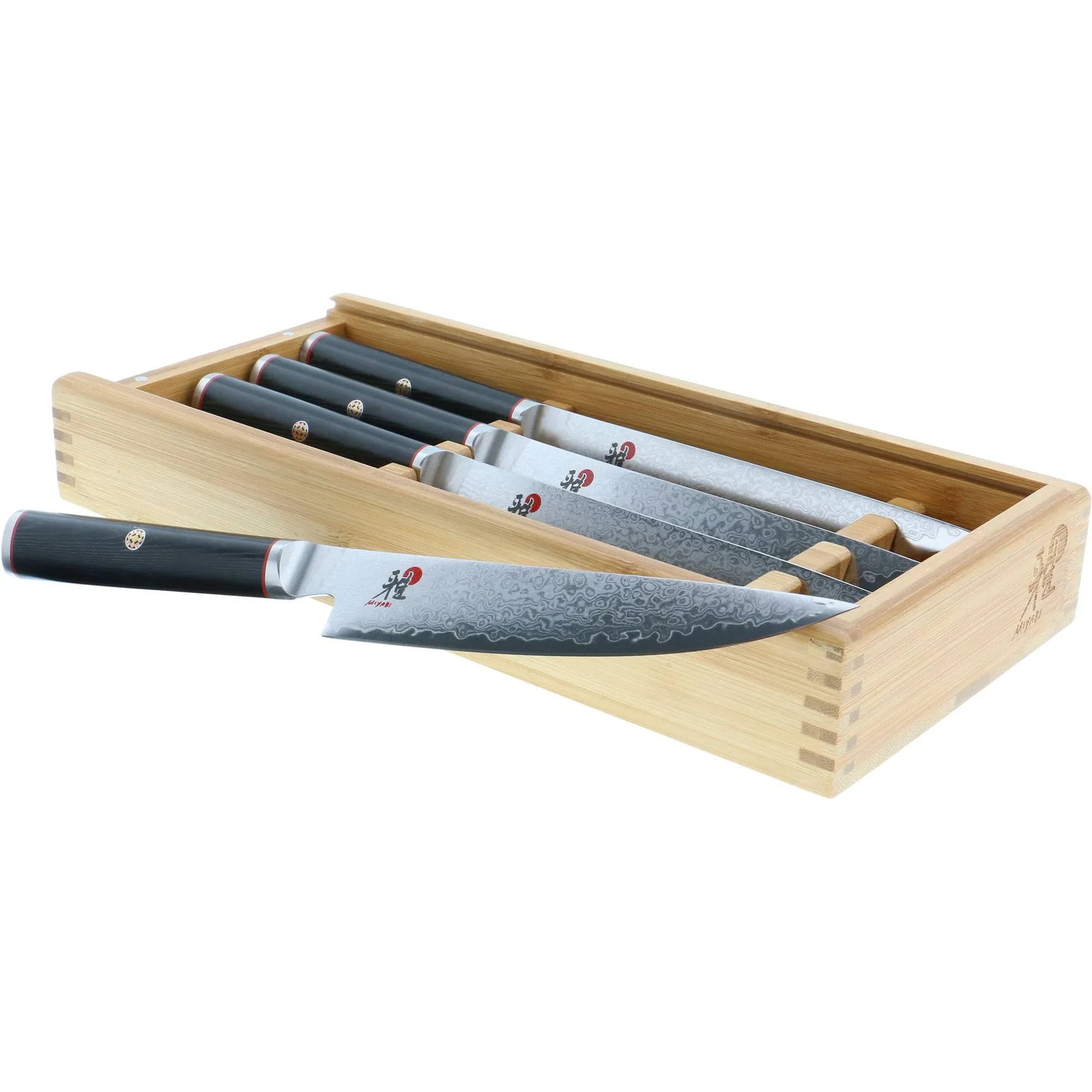 Miyabi Kaizen 5000DP Super Steel 4-Piece Steak Knife Set