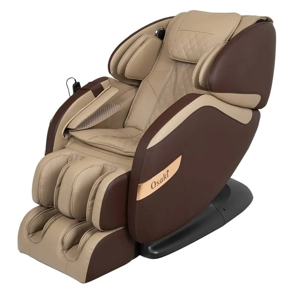 Osaki OS-Champ | Titan Massage Chairs Brown & Beige / Curbside - Free / 1 Year(Parts/Labor) 2&3 Year(Part Only) - Free