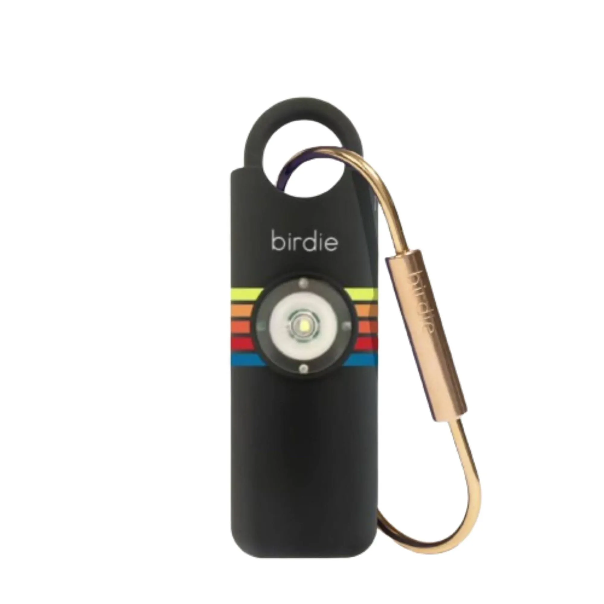 She’s Birdie–The Original Personal Safety Alarm for Women by Women–Loud Siren, Strobe Light and Key Chain in A Variety of Colors (Rainbow Wrap)