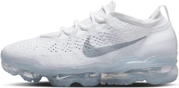 Size 8.5 - Nike Air VaporMax 2023 Flyknit Pure Platinum/Silve<wbr/>r W DV6840 100