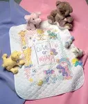 Dimensions/Baby Hugs Quilt Stamped Cross Stitch Kit 34