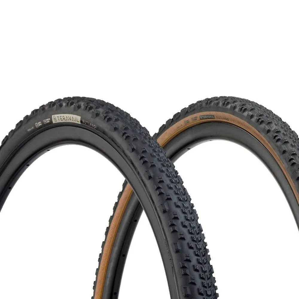 Rutland Tire - Teravail Rutland Tire - 700 x 38, Tubeless, Folding, Black, Light