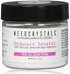 NeedCrystals Microdermabrasion Crystals DIY Facial Scrub. Natural Face Exfoliator for Dull or Dry Skin Improves Scars, Blackheads, Pore Size, Wrinkles, Blemishes & Skin Texture 4 oz. / 113 gr.