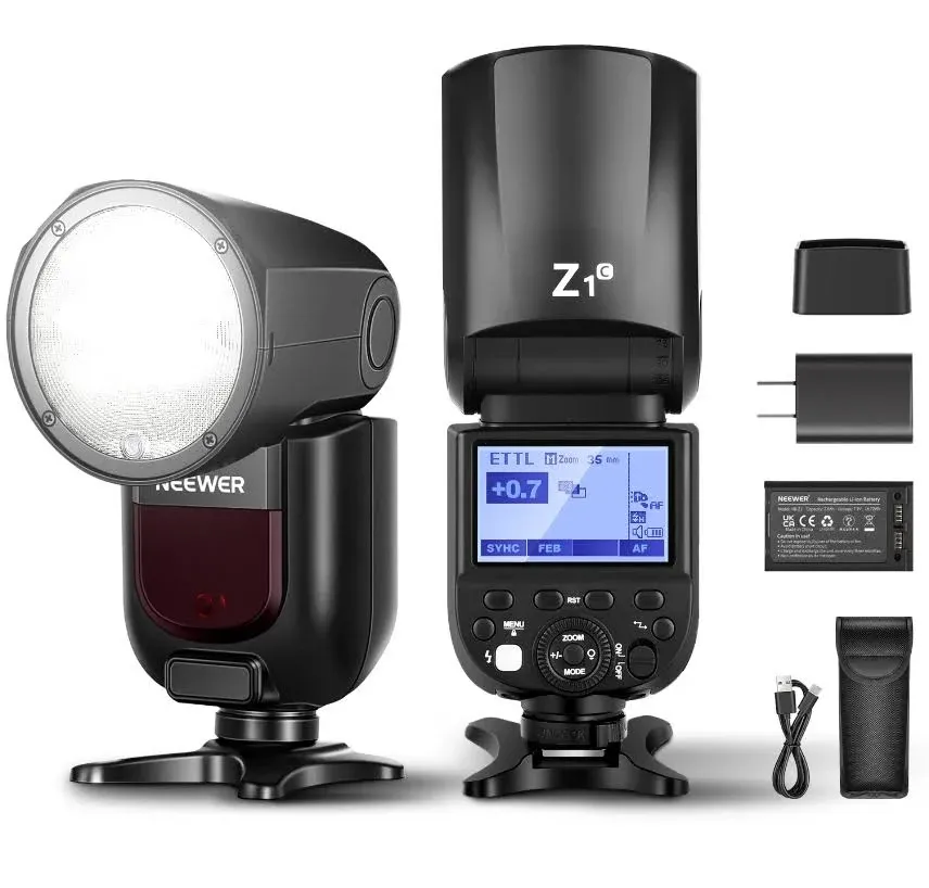 Neewer Z1-S TTL Round Head Flash Speedlite