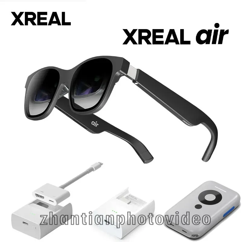 Xreal Air 2 AR Smart Glasses 130&#034; Micro-OLED Virtual Theater Augmented Reality