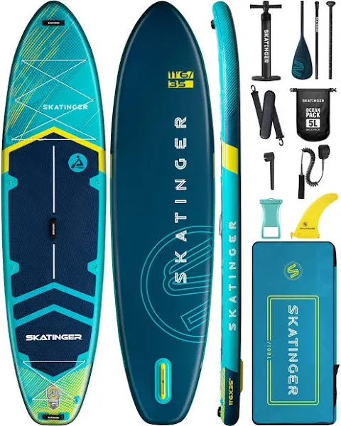 Skatinger 11'6×35" Super Wide Inflatable Stand Up Paddle Board