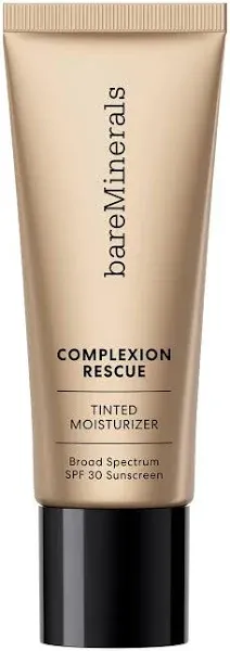 bareMinerals Complexion Rescue Tinted Moisturizer for Face with SPF 30 + Hyaluronic Acid, Hydrating Tinted Mineral Sunscreen for Face, Skin Tint, Vegan