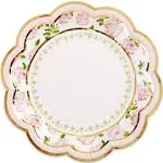 Kate Aspen Tea Time Whimsy 7 in. Premium Paper Plates