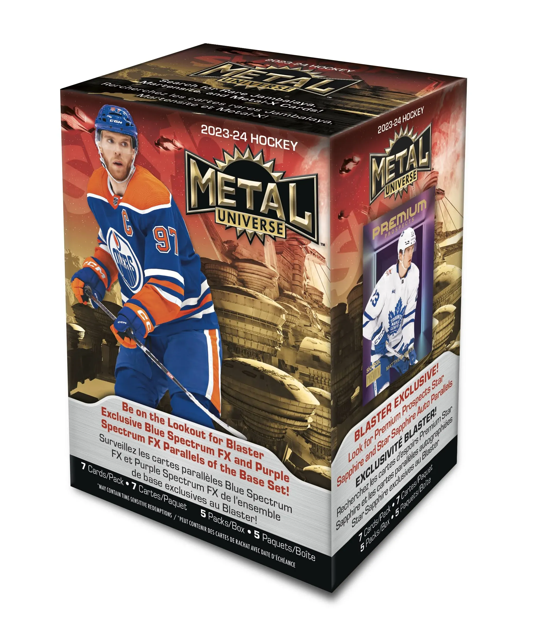 2023-24 Upper Deck Skybox Metal Universe Hockey Blaster Box