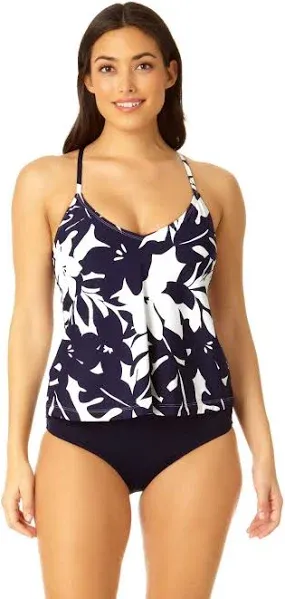 Anne Cole Women's Easy Triangle Tankini Swim Top