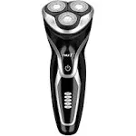 Max-T Men Electric Razor Rechargeable Wet & Dry Rotary Electric Shaver for Men ...