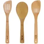 Helen's Asian Kitchen Bamboo Stir Fry Tools 3 PC Set