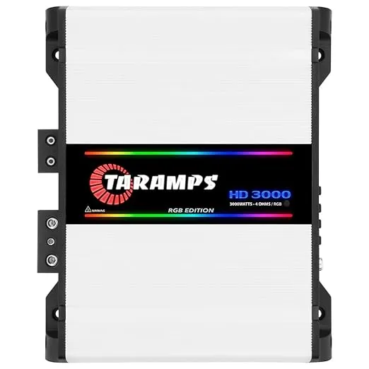 Taramps HD 3000 RGB Edition Car Audio Amplifier