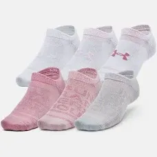 Adult Under Armour 6-Pack Essential No-Show Socks