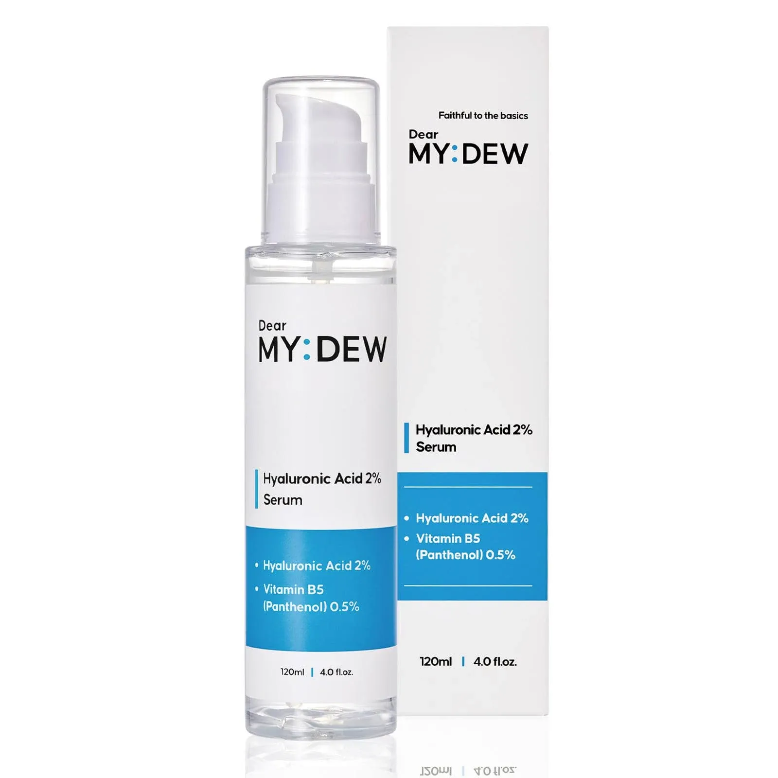 DearMYDEW 2% Hyaluronic Acid Serum with Vitamin B5, Hyalu B5 Intense Hydrating Serum for Face, Moisturizing, Anti-Aging for Fine Lines, Visibly