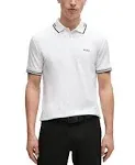 Boss Men's Slim-fit Paul Stretch-Cotton Polo Shirt