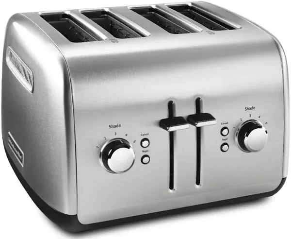 KitchenAid 4-Slice Toaster with Manual High-Lift Lever