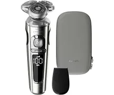 Philips Norelco SP9820/87 9000 Prestige Electric Shaver - Light Brushed Chrome