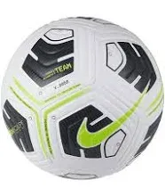 Nike Team Academy Soccer Ball Size- 5 White/Blue/Bla<wbr/>ck