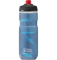 Polar Breakaway Insulated 24oz, Tartan Water Bottle - Green/Blue