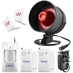 KERUI Wireless Home Alarm System Security Barglar Garage Motion Alert Siren Loud  | eBay