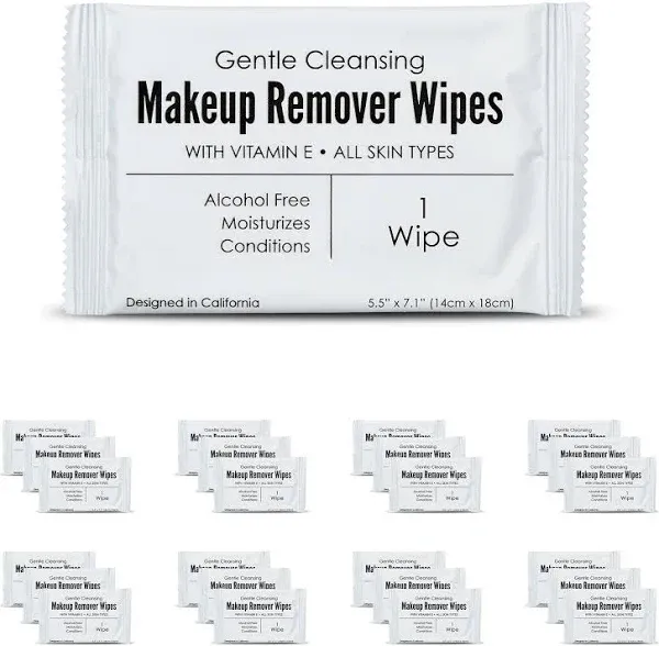 World Amenities Bulk Makeup Remover Wipes