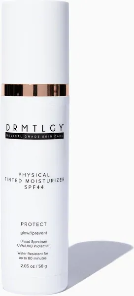 DRMTLGY Tinted Moisturizer with SPF 46. Universal Tint. All-In-One Light