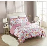 Sweet Home Collection Melrose Floral Comforter Set