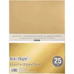 8.5" x 11" Foil Cardstock Paper by Recollections™, 25 Sheets