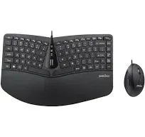 Perixx PERIDUO-406 Wired Mini Adjustable Split  Keyboard with Vertical Mouse