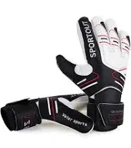 Goalkeeper gloves for youth and adults, strong grip Size 7 Sportout