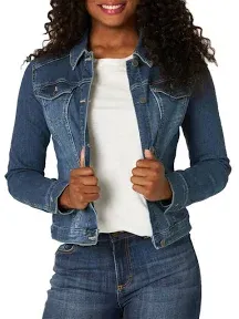 Riders by Lee Women Blue Denim Jacket S