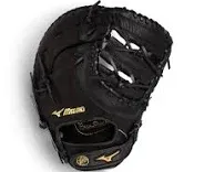 NWT Mizuno GFX102 Prospect 12.5&#034; First Base Glove Black Right Hand Throw