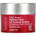 Andalou Naturals 1000 Roses Perfecting Lip Sugar Scrub - 0.5 oz