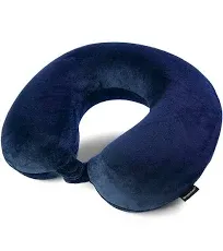 Brookstone Memory Foam Travel Neck Pillow