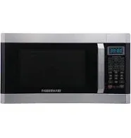 Farberware Professional FMO16AHTPLB 1.6 Cu. Ft. 1100- Watt Microwave Oven with Smart Sensor, Stainless Steel with Platinum