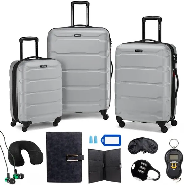 Samsonite Omni PC Hardside Expandable Luggage with Spinner Wheels